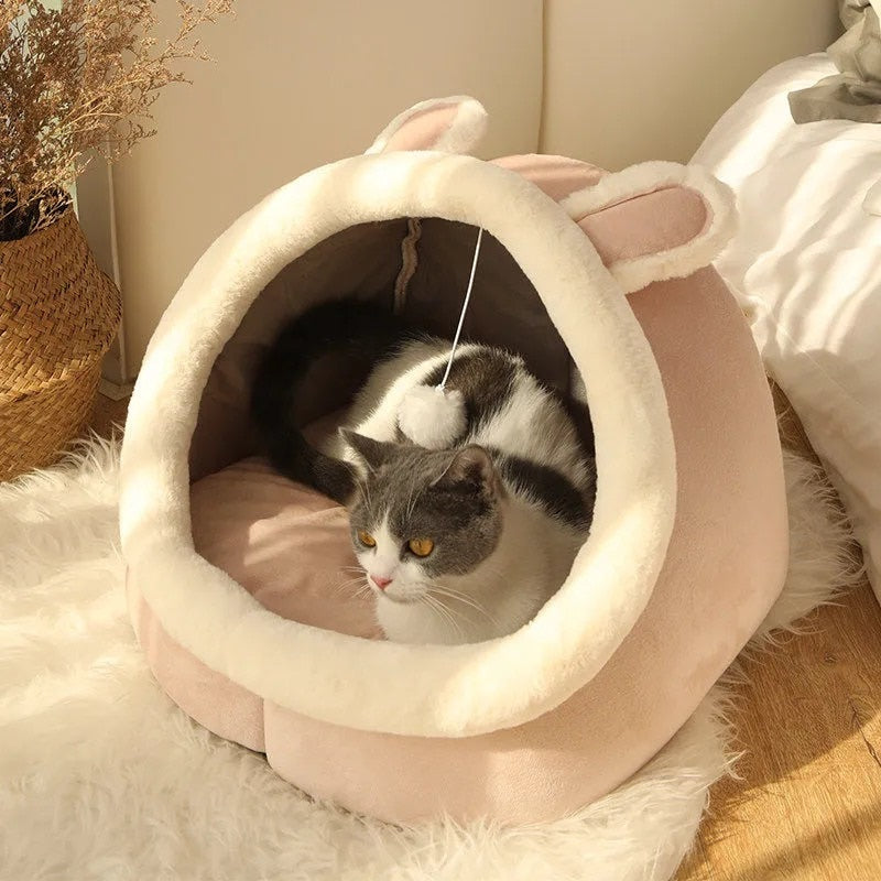 WARM PLUSH CAT NEST