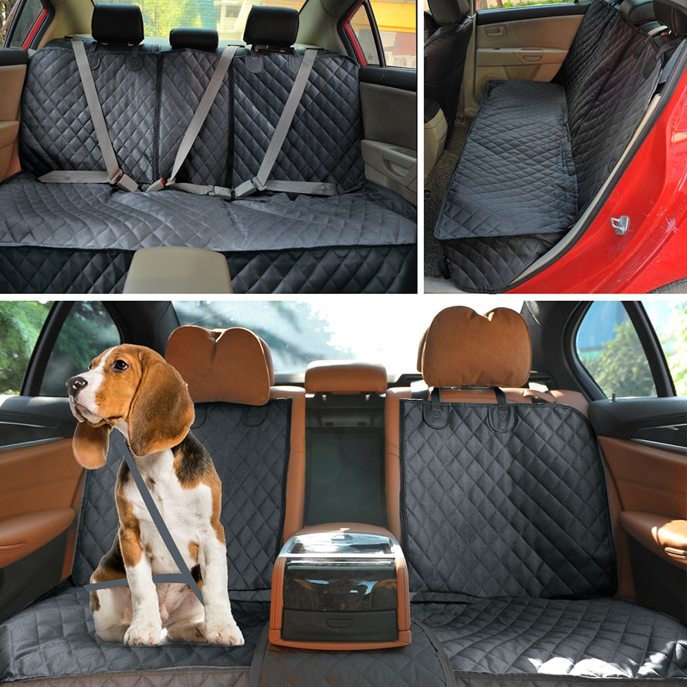 LUXURY PET WATERPROOF REAR SEAT COVER