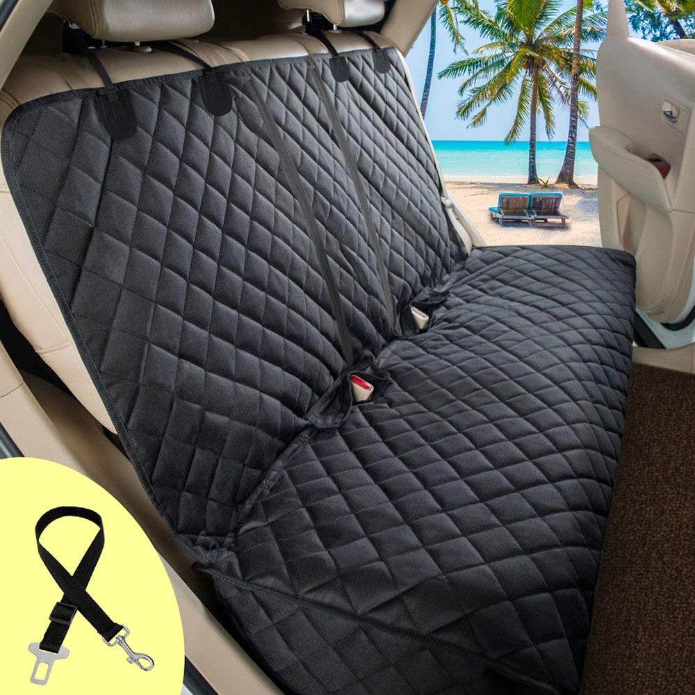 LUXURY PET WATERPROOF REAR SEAT COVER