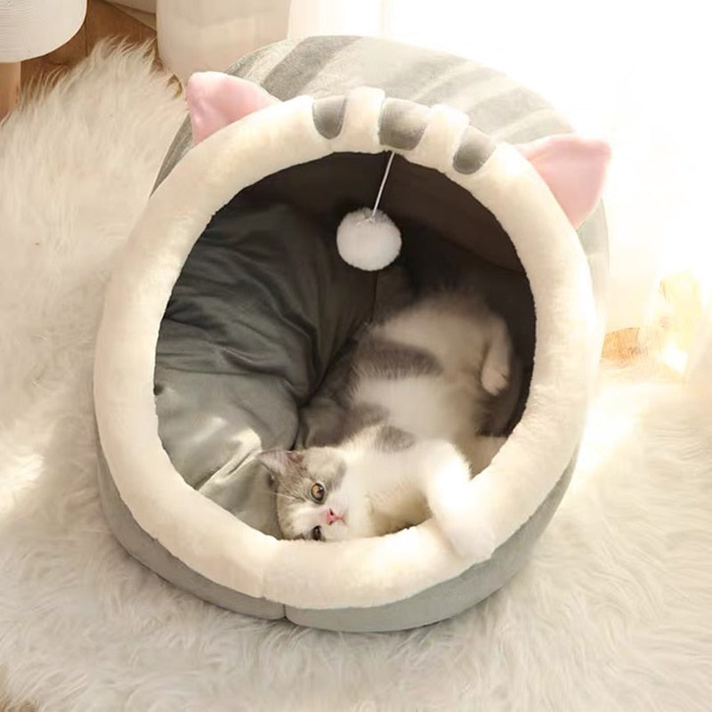 WARM PLUSH CAT NEST