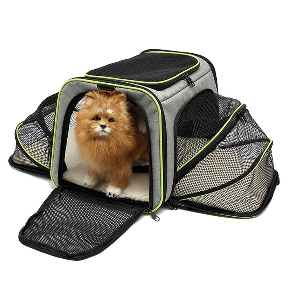 DOG CAT CARRIER BREATHABLE TRAVEL TOTE BAG