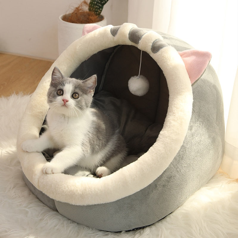 WARM PLUSH CAT NEST