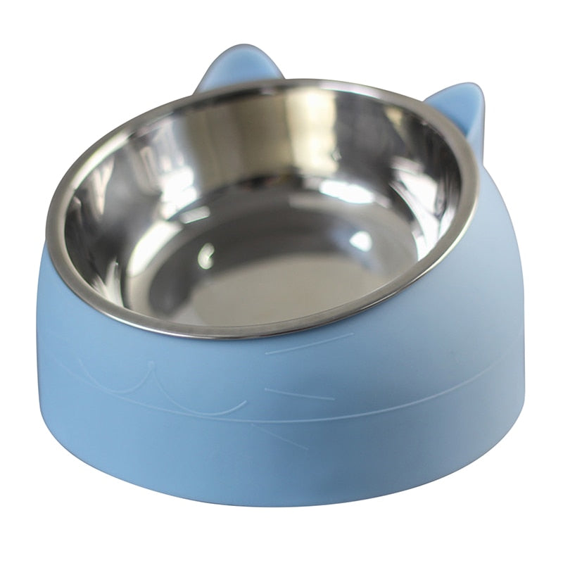 RAISED NO SLIP INSULATED CAT FOOD AND WATER BOWL