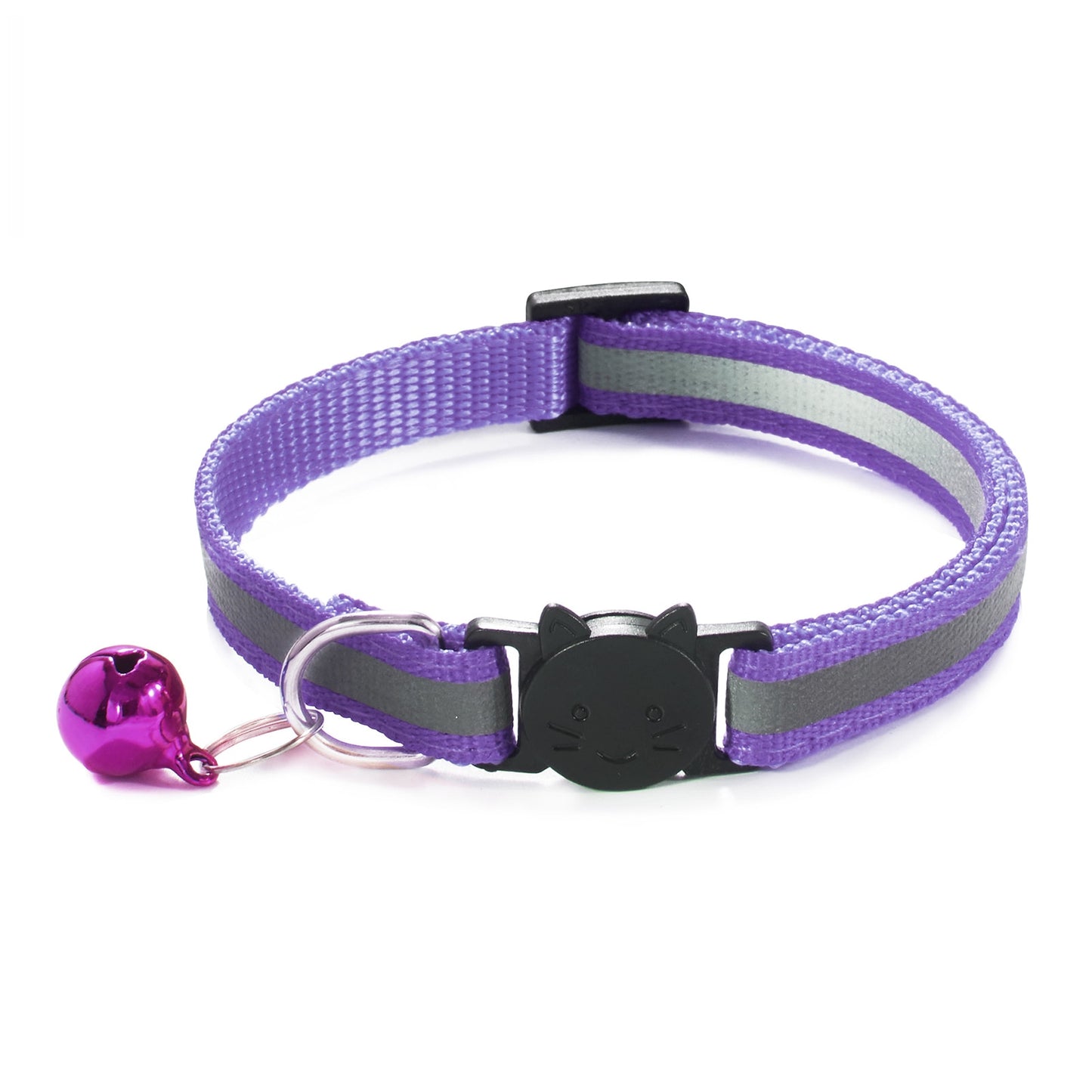 REFLECTIVE CAT COLLAR WITH BELL