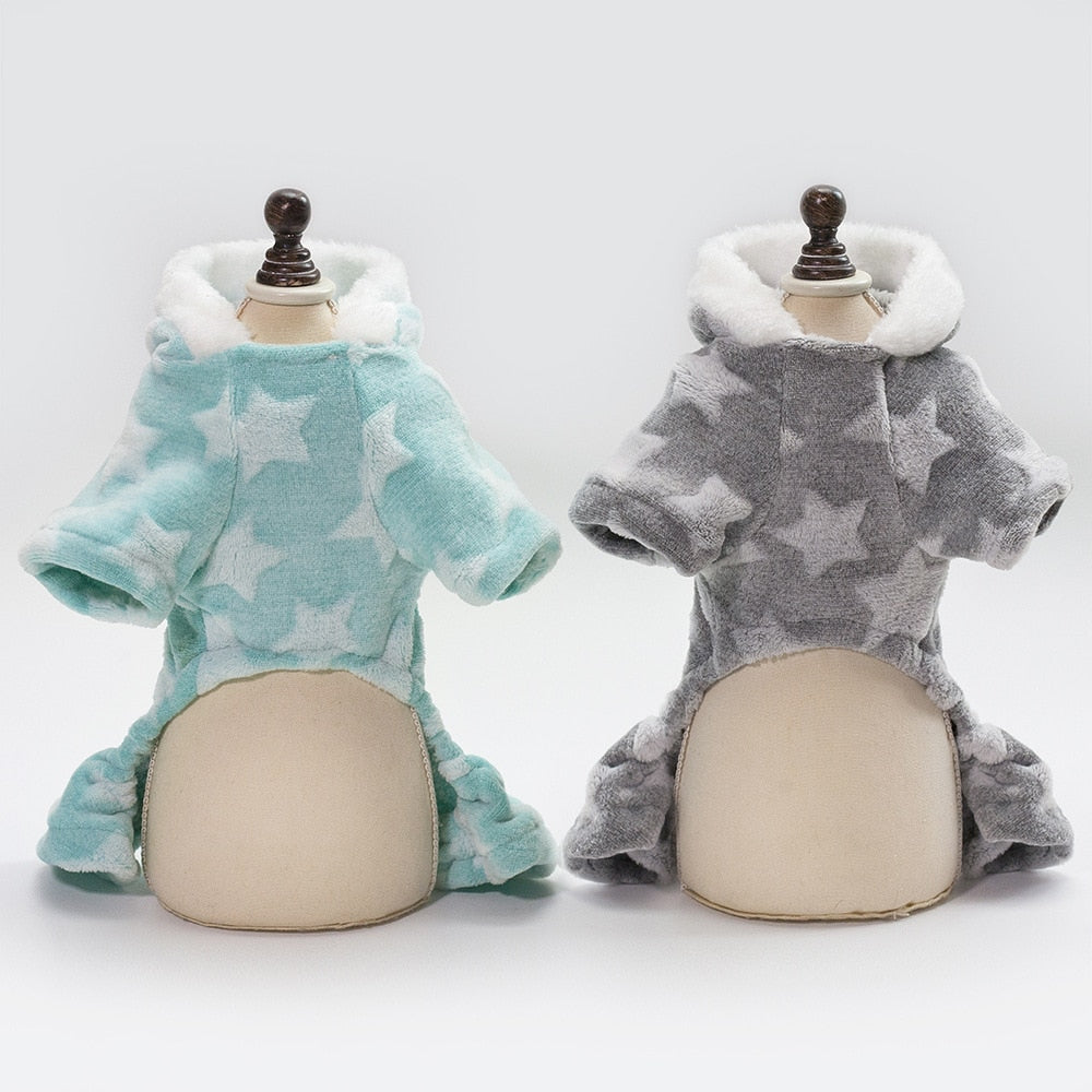 THE RISING STAR HOODED FLEECE PAJAMAS