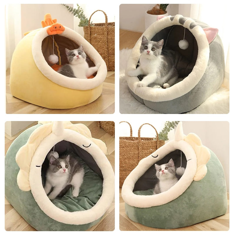 WARM PLUSH CAT NEST