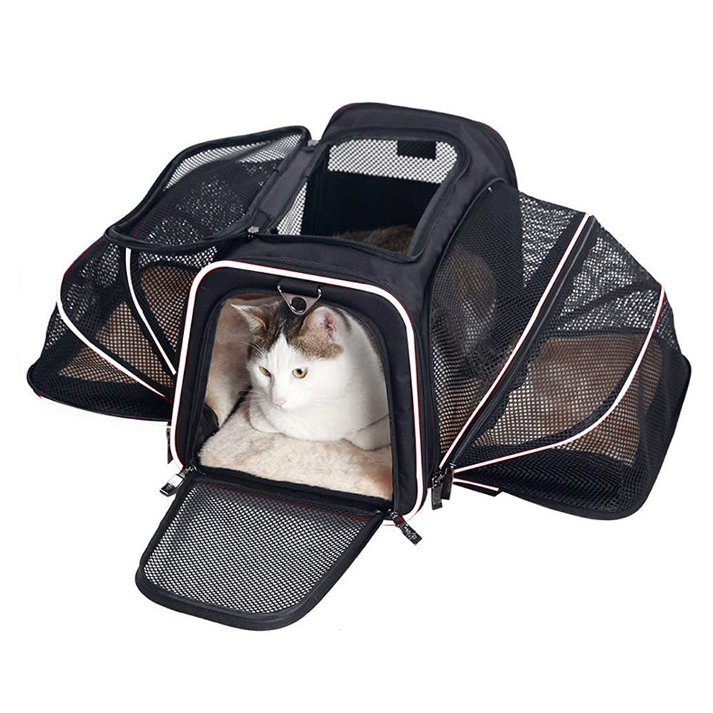 DOG CAT CARRIER BREATHABLE TRAVEL TOTE BAG