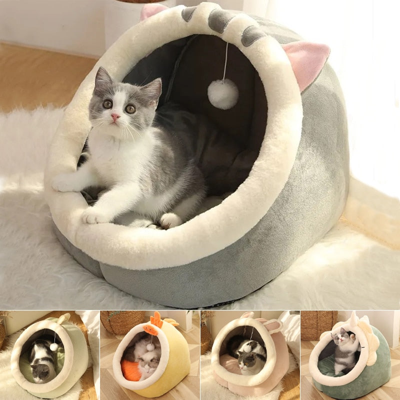 WARM PLUSH CAT NEST