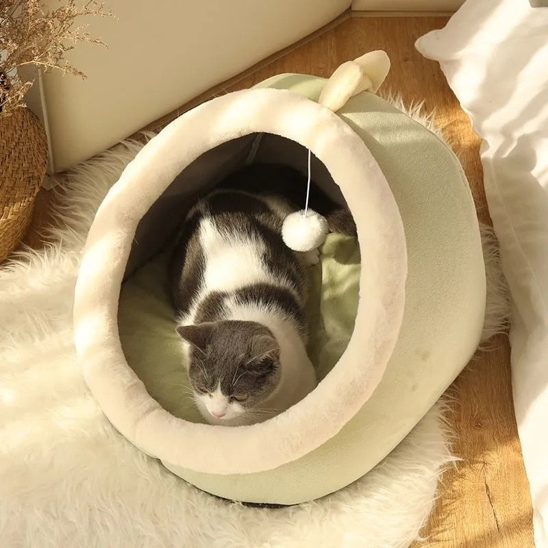 WARM PLUSH CAT NEST