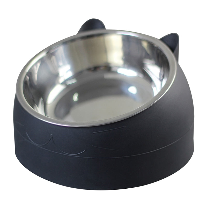 RAISED NO SLIP INSULATED CAT FOOD AND WATER BOWL