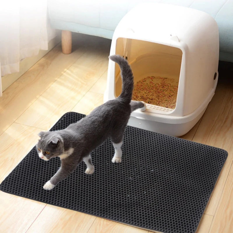 HONEYCOMB KITTY CAT LITTER MAT