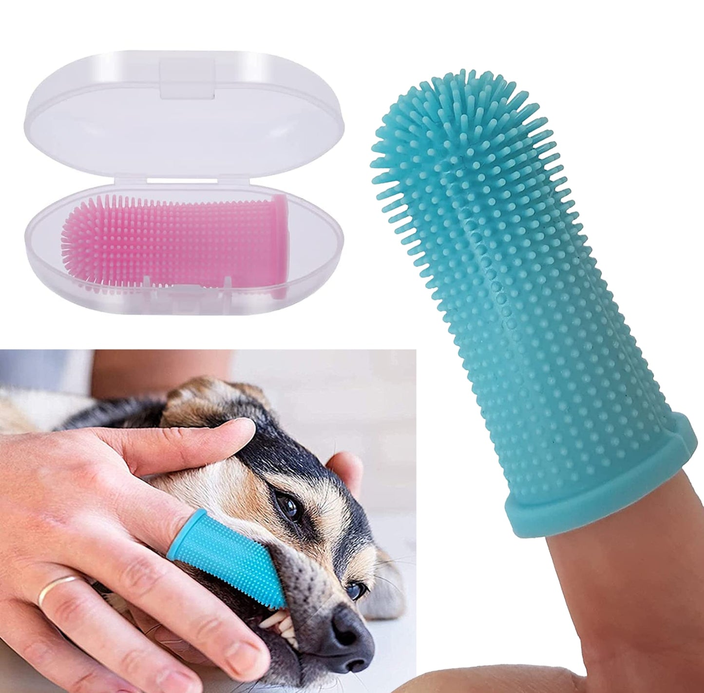 FINGER DOG & CAT TOOTHBRUSH