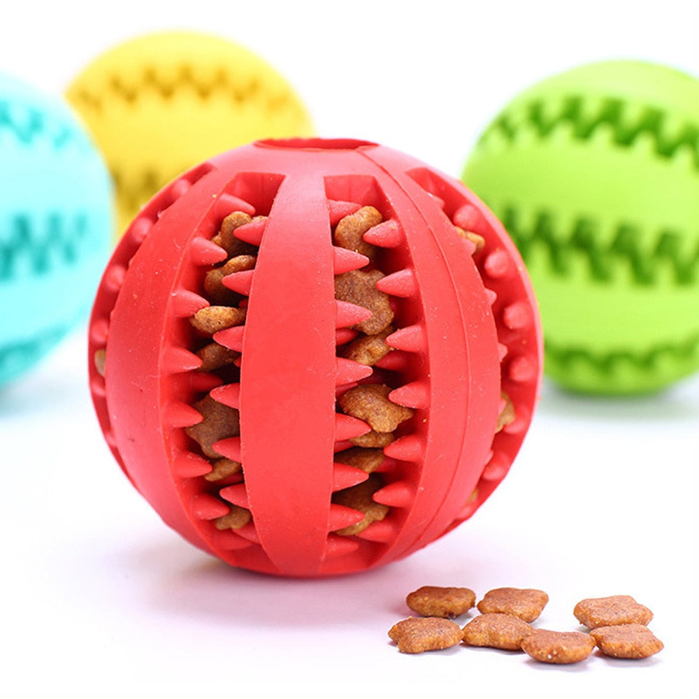 INTERACTIVE TREAT DISPENSING BALL