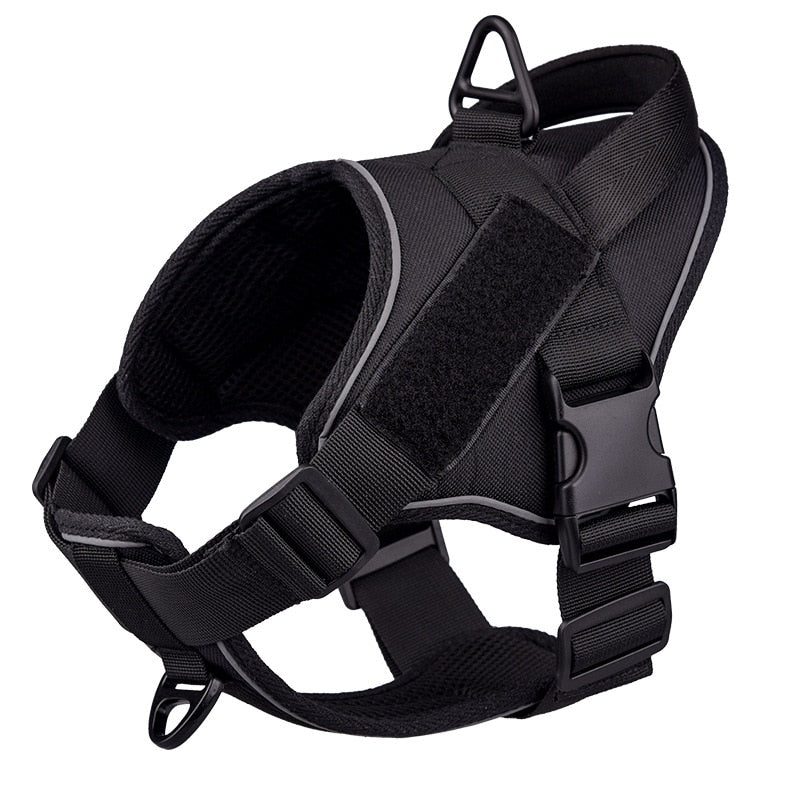 NO-PULL SOLID COLOR COMBAT HARNESS