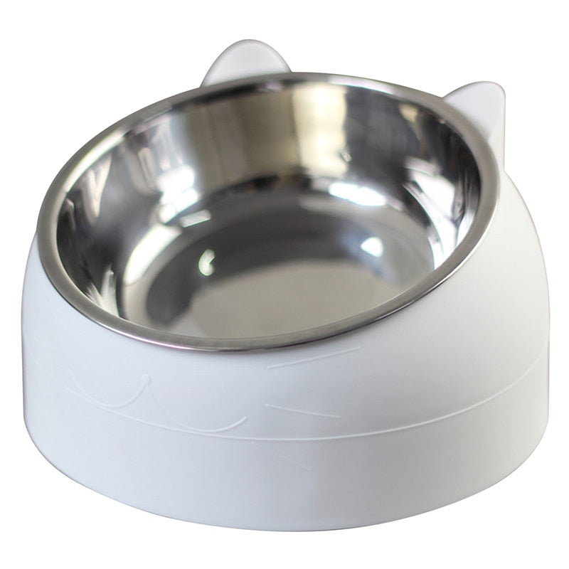 RAISED NO SLIP INSULATED CAT FOOD AND WATER BOWL