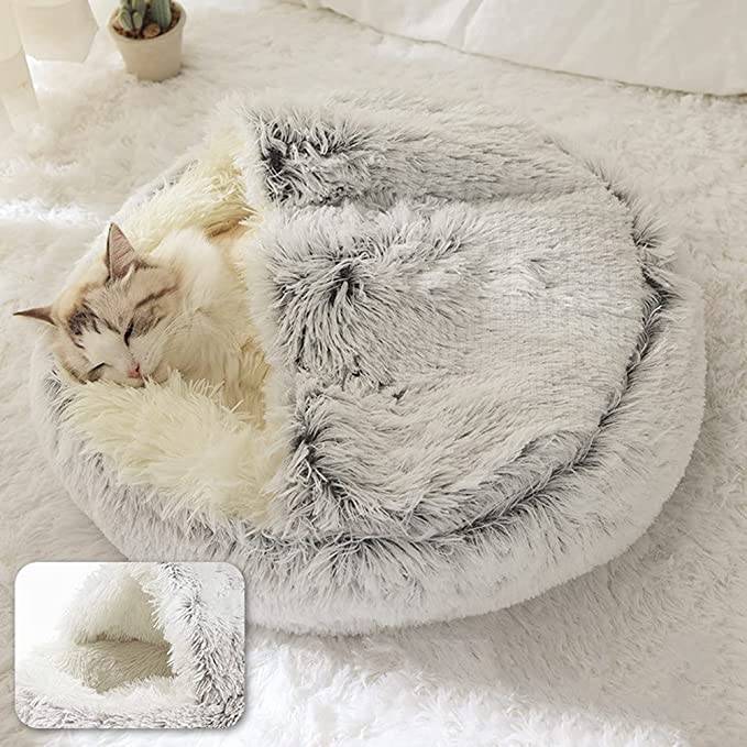 CALMING PET HIDEAWAY BED