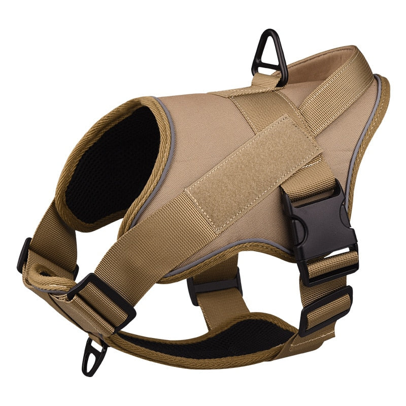 NO-PULL SOLID COLOR COMBAT HARNESS