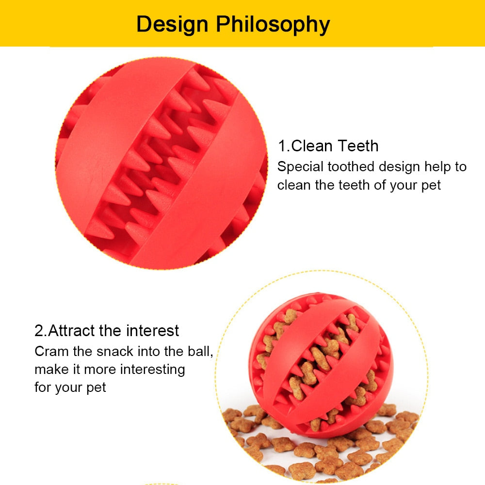 INTERACTIVE TREAT DISPENSING BALL