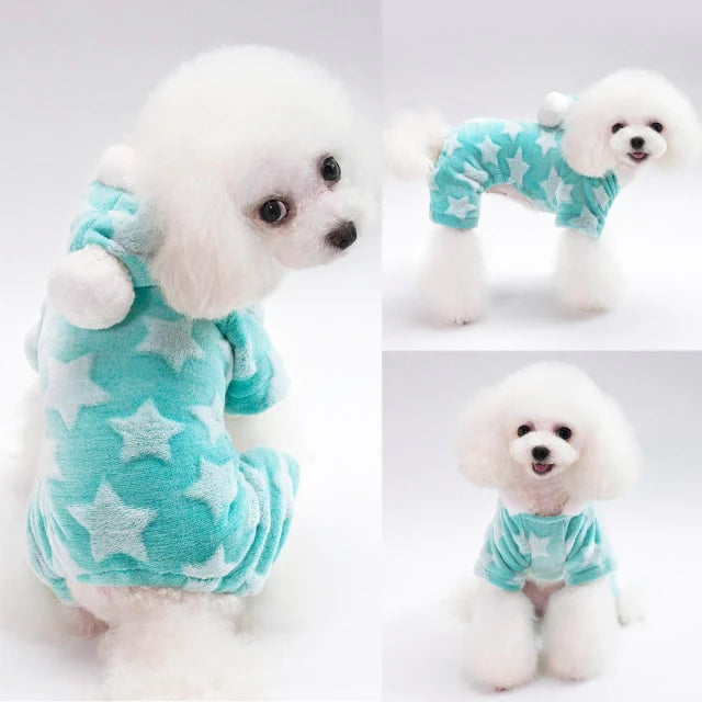 THE RISING STAR HOODED FLEECE PAJAMAS