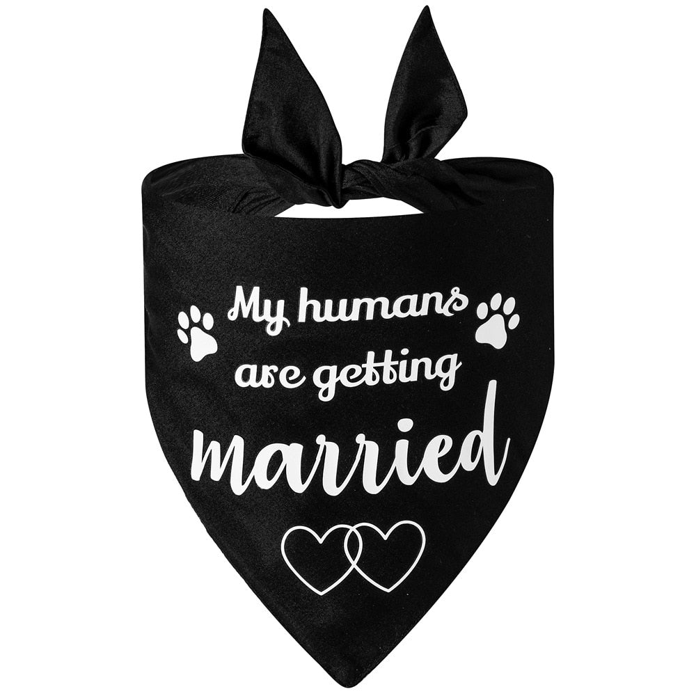 PET WEDDING BANDANA COLLECTION