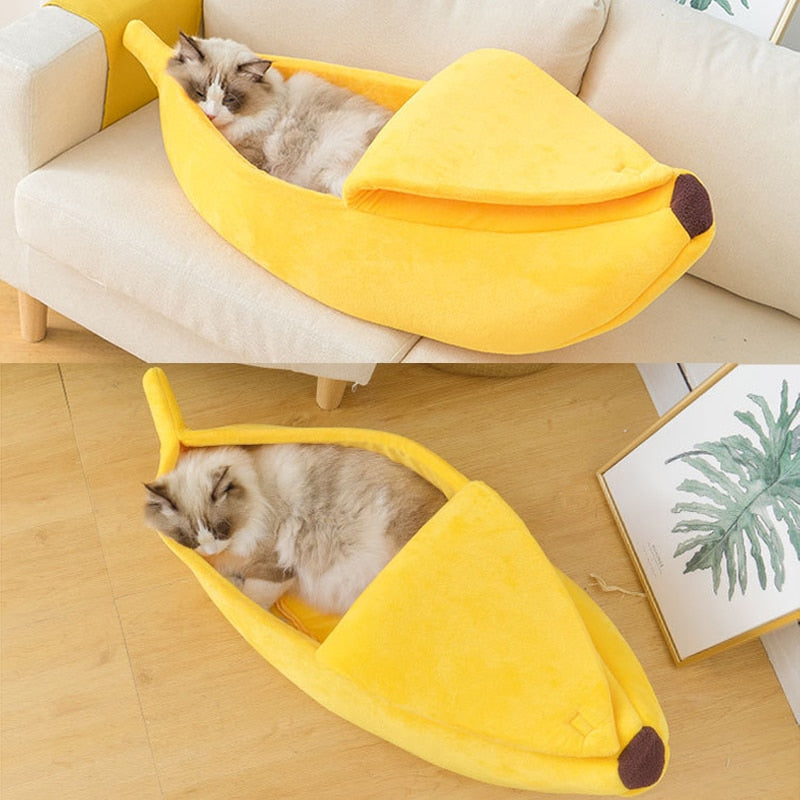 THE BANANA CAT BED