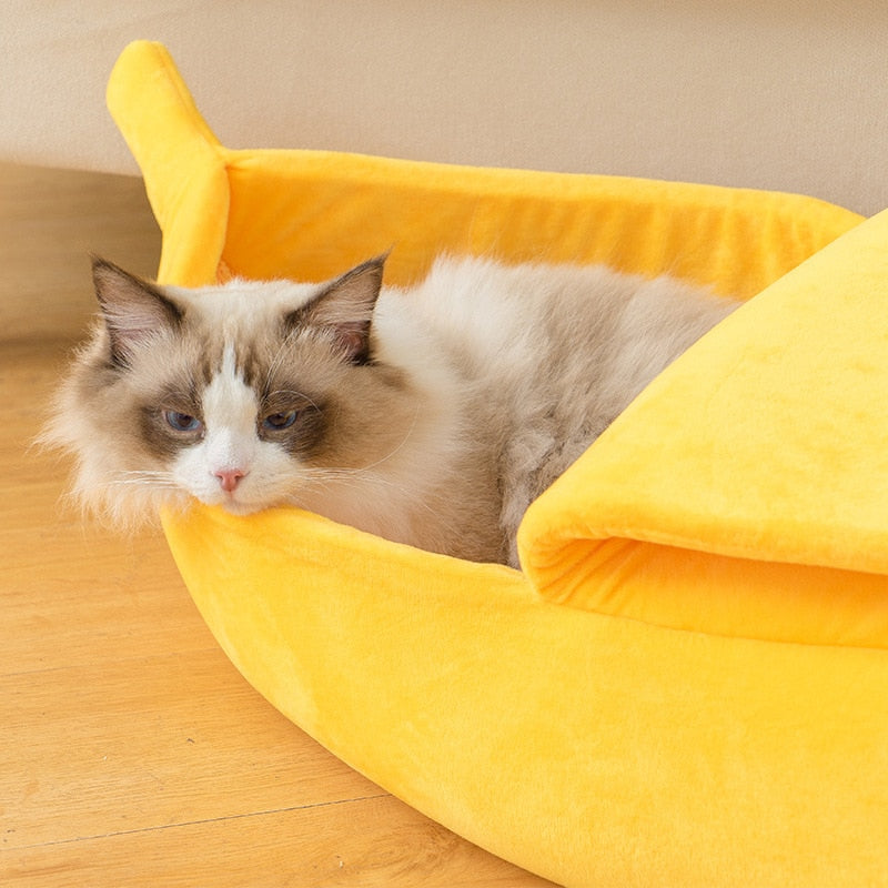 THE BANANA CAT BED