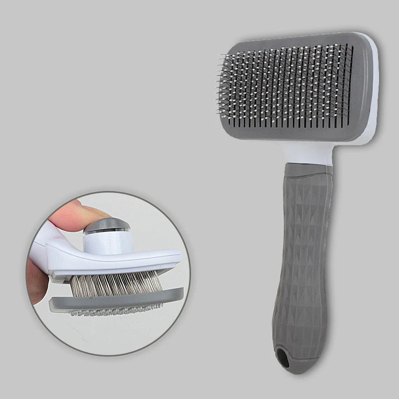 SELF CLEANING PET BRUSH