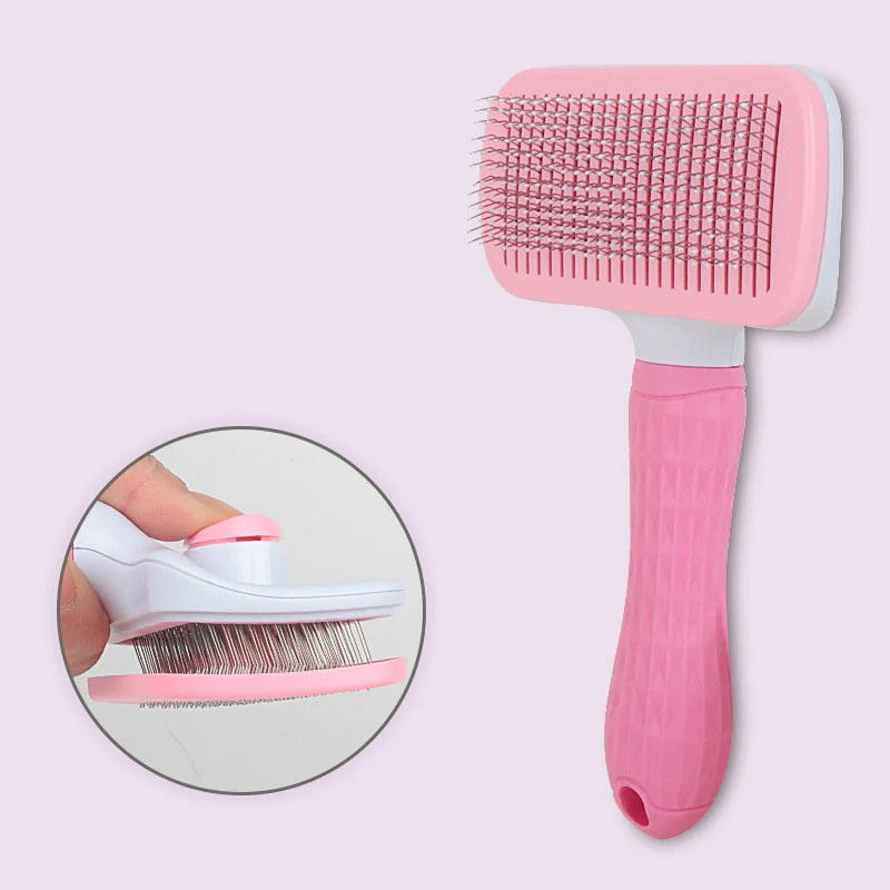 SELF CLEANING PET BRUSH