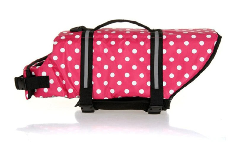 POLKA DOT DOG LIFE JACKET