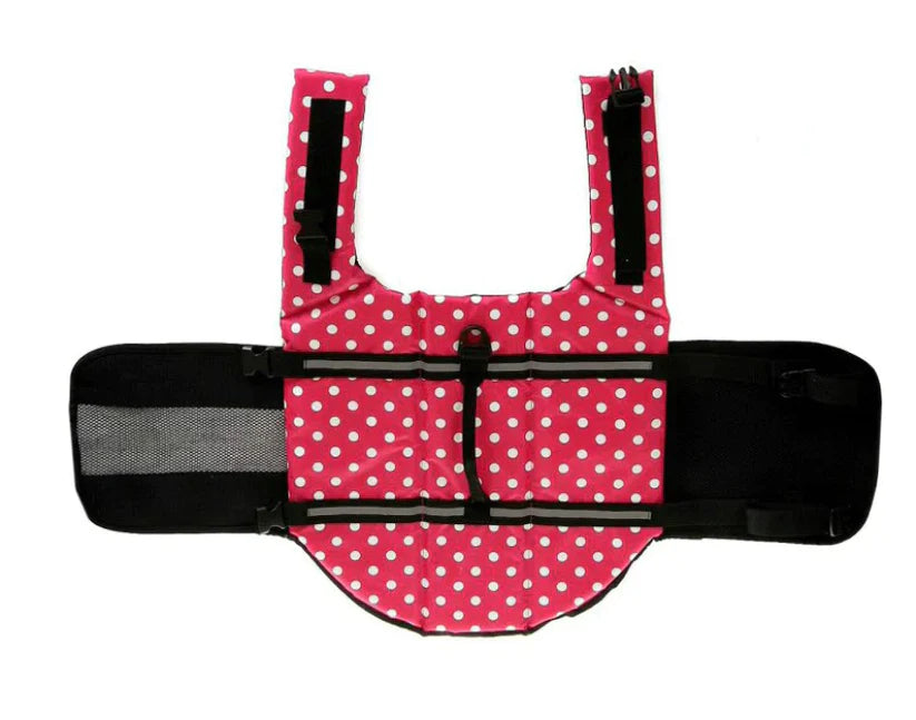 POLKA DOT DOG LIFE JACKET